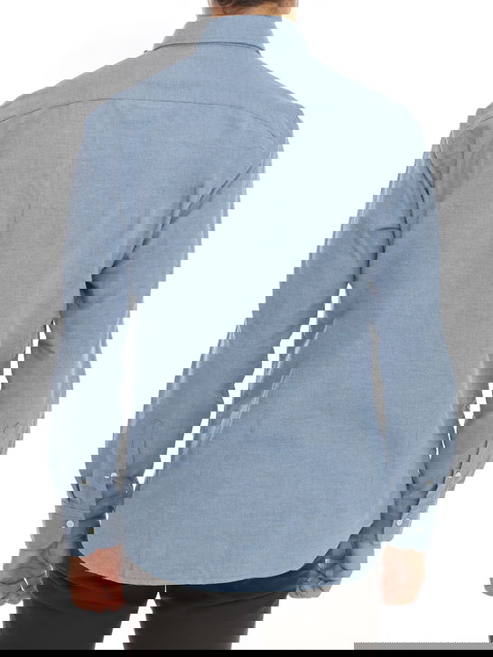 Bastoncino Camicia Bastoncino Flanellata Azzurro