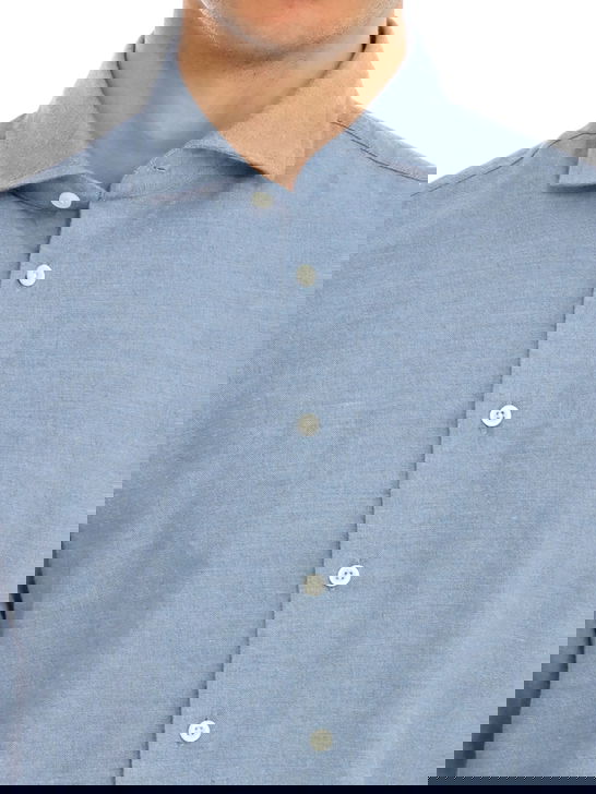 Bastoncino Camicia Bastoncino Flanellata Azzurro