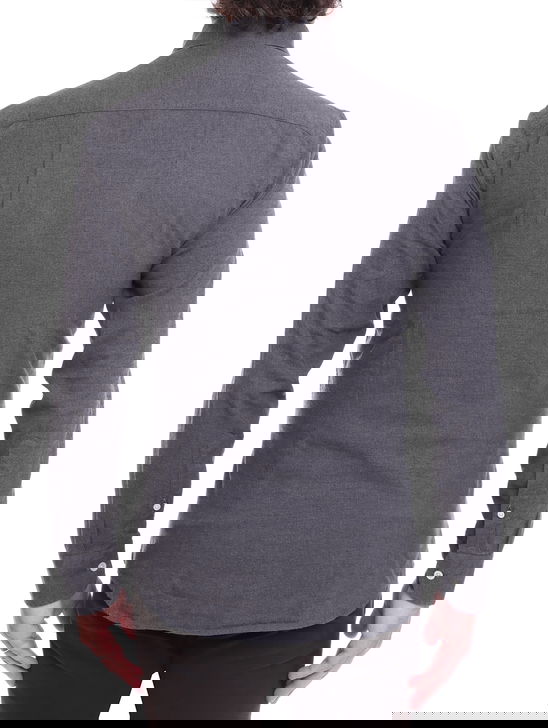 Bastoncino Camicia Bastoncino Flanellata Grigio