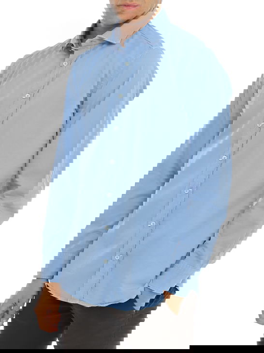 Bastoncino Camicia Bastoncino Gabardina Azzurro