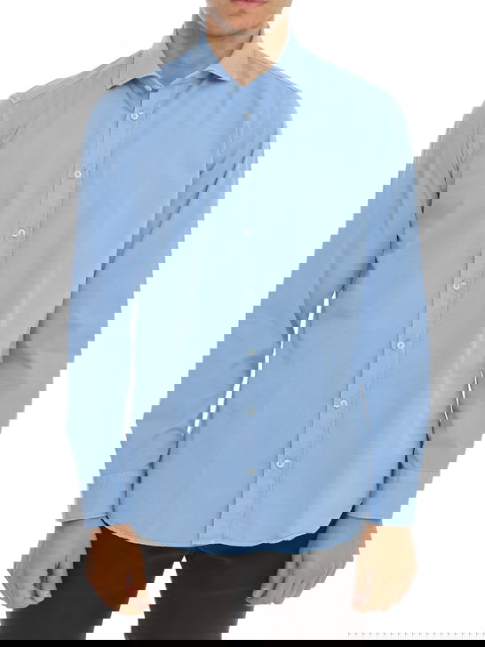 Bastoncino Camicia Bastoncino Gabardina Azzurro