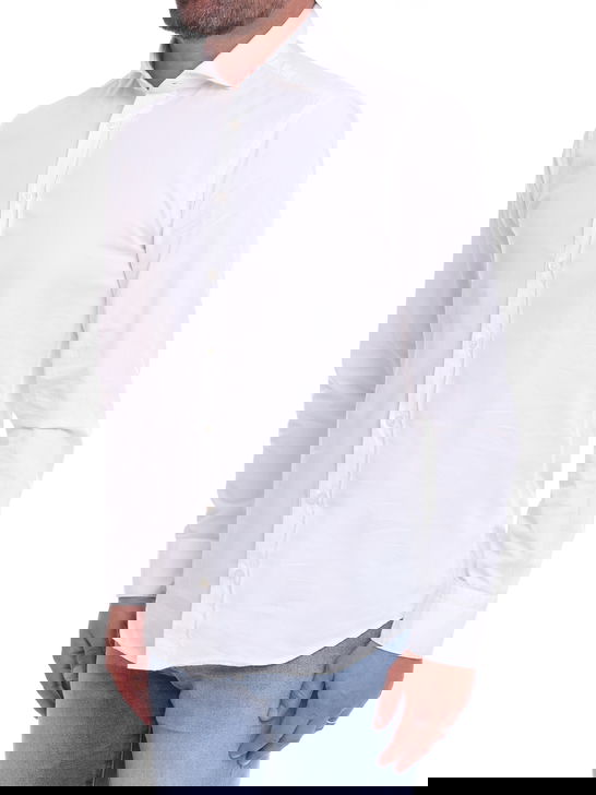 Bastoncino Camicia Bastoncino Gabardina Bianco