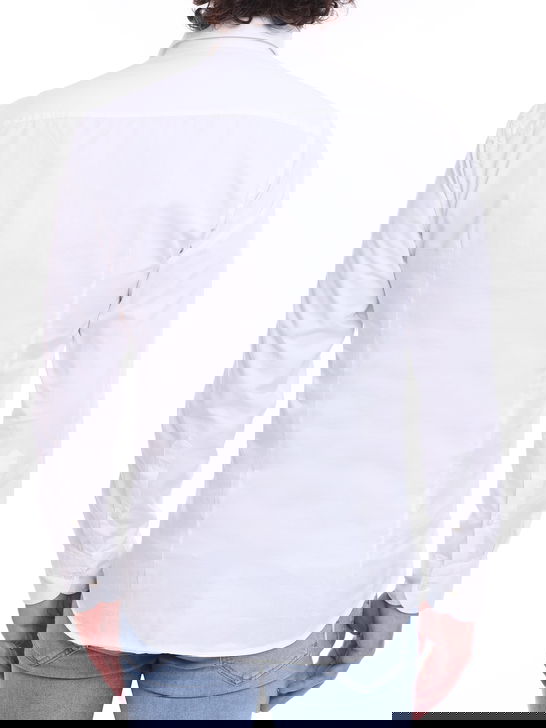 Bastoncino Camicia Bastoncino Gabardina Bianco