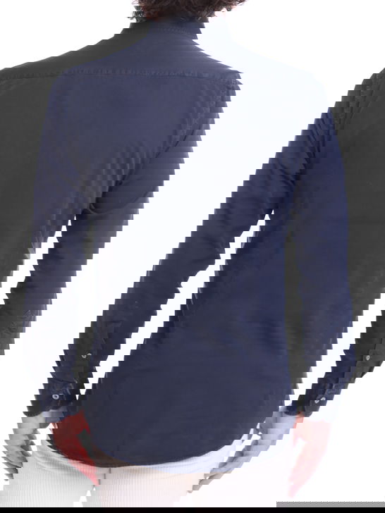 Bastoncino Camicia Bastoncino Gabardina Blu