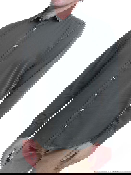 Bastoncino Camicia Bastoncino Gabardina Verde