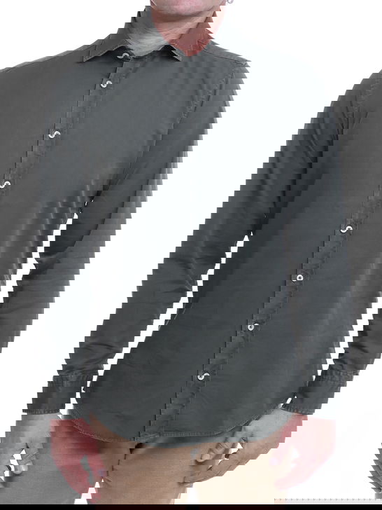 Bastoncino Camicia Bastoncino Gabardina Verde