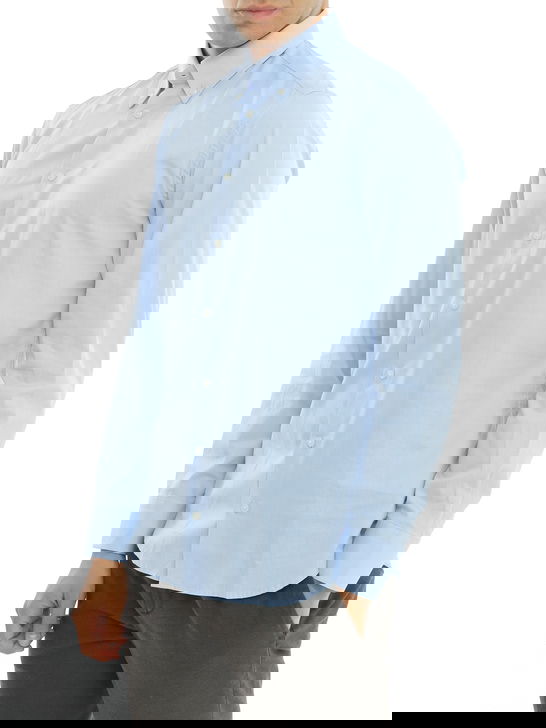 Bastoncino Camicia Bastoncino Pinpoint Azzurro