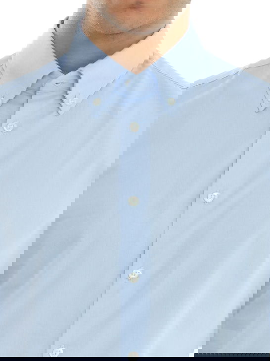 Bastoncino Camicia Bastoncino Pinpoint Azzurro