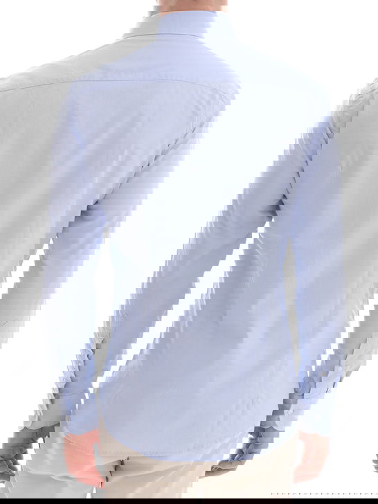 Bastoncino Camicia Bastoncino Pinpoint Azzurro