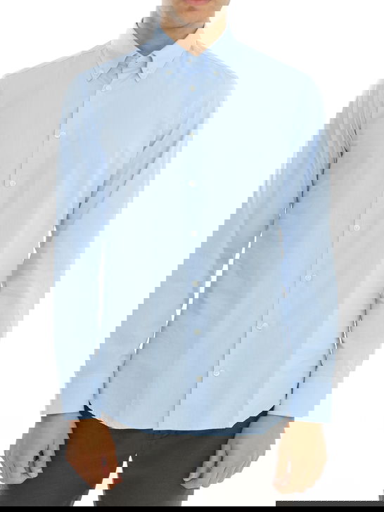 Bastoncino Camicia Bastoncino Pinpoint Azzurro