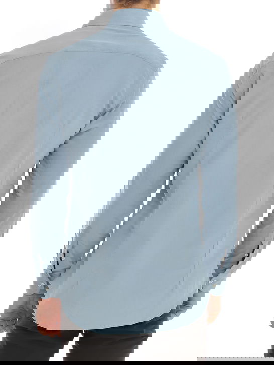 Bastoncino Camicia Bastoncino Velluto Azzurro