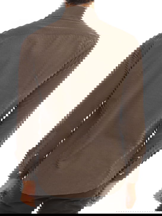 Bastoncino Camicia Bastoncino Velluto Marrone