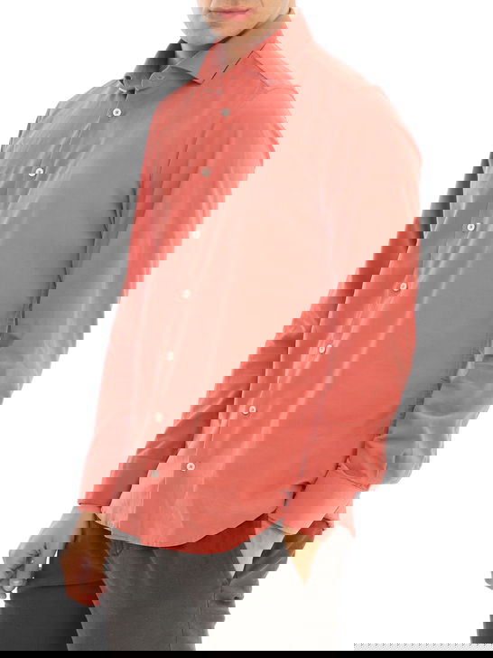 Bastoncino Camicia Bastoncino Velluto Rosso