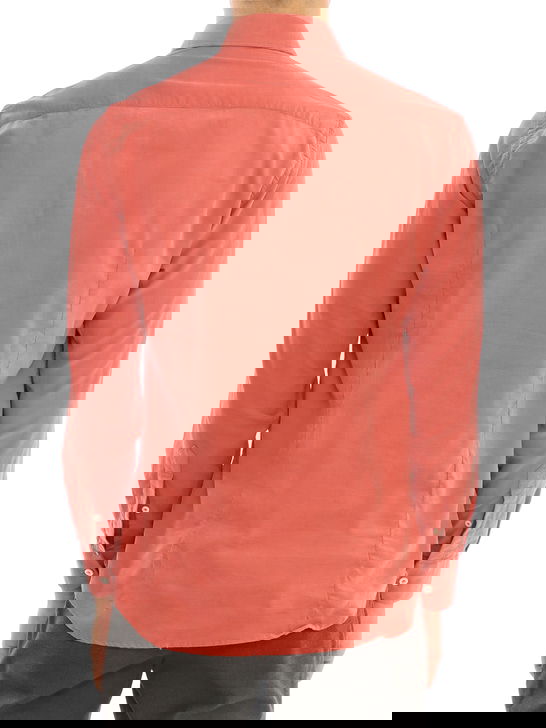 Bastoncino Camicia Bastoncino Velluto Rosso