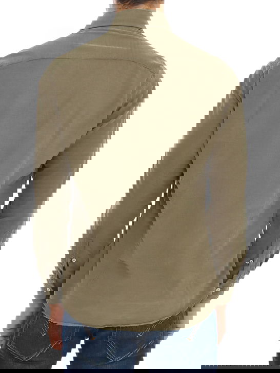 Bastoncino Camicia Bastoncino Velluto Verde