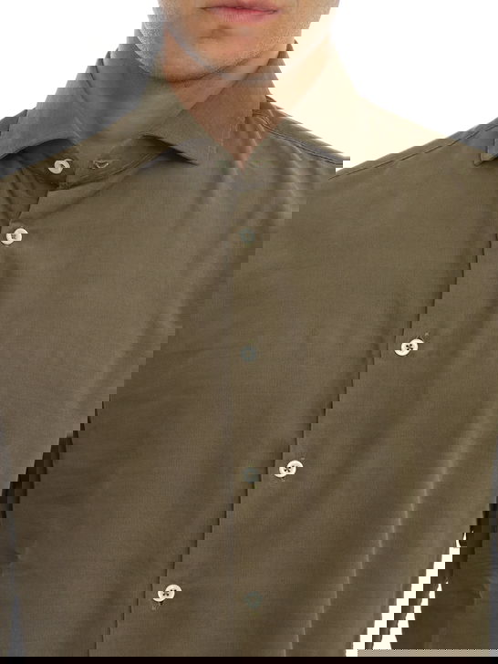 Bastoncino Camicia Bastoncino Velluto Verde