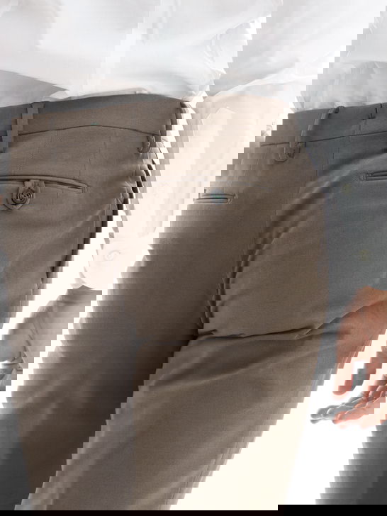 Berwich Pantaloni Berwich Bull Cotton Grigio