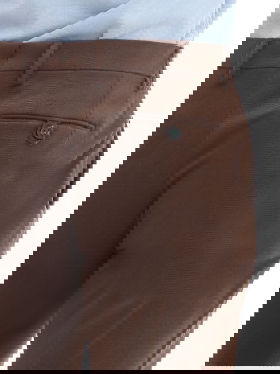 Berwich Pantaloni Berwich Bull Cotton Marrone