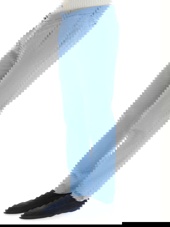 Berwich Pantaloni Berwich Gabardina Azzurro