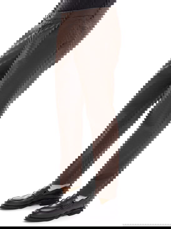 Berwich Pantaloni Berwich Gabardina Marrone