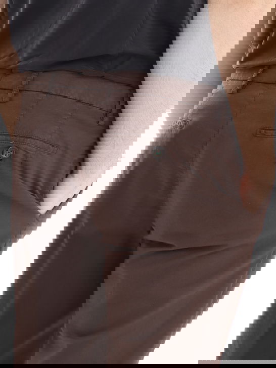 Berwich Pantaloni Berwich Gabardina Marrone