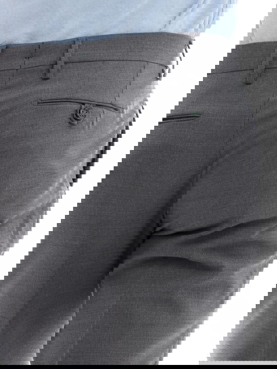 Berwich Pantaloni Berwich Poli Wool Eco Grigio