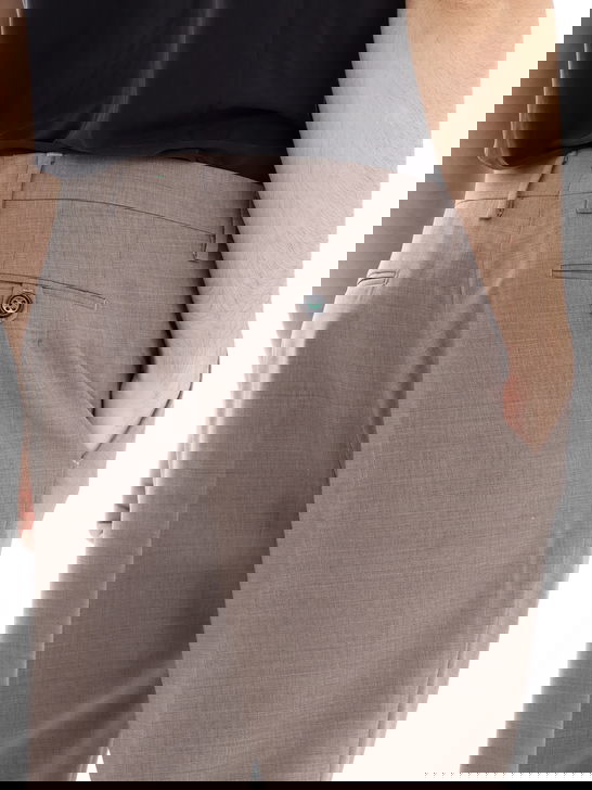 Berwich Pantaloni Berwich Woolstretch Beige