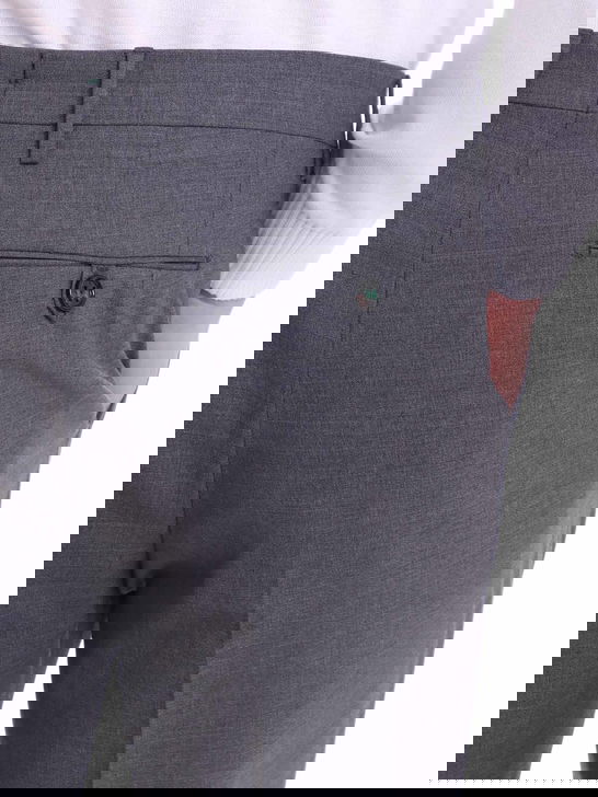 Berwich Pantaloni Berwich Woolstretch Grigio