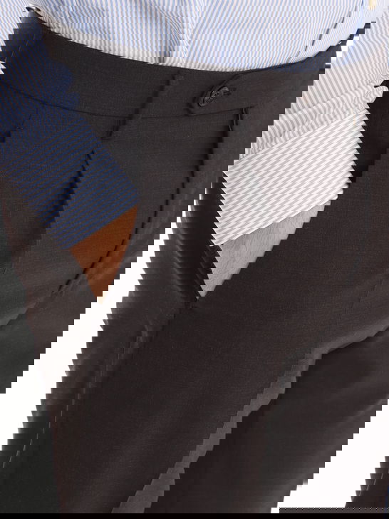 Berwich Pantaloni Berwich Woolstretch Grigio