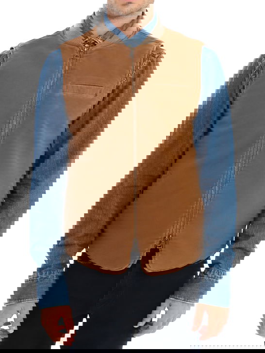 Bl'ker Gilet Bl'ker Fustagno Beige