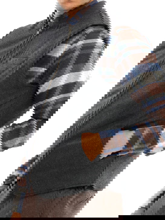 Bl'ker Gilet Bl'ker Owl Grigio