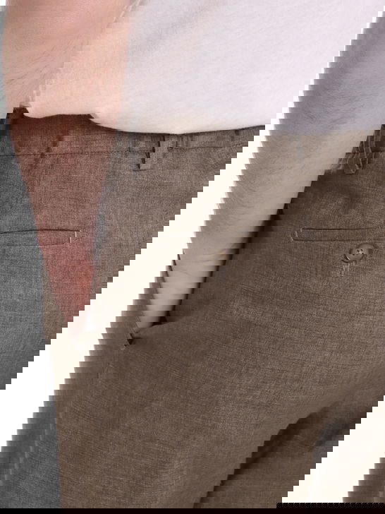 Briglia 1949 Pantaloni Briglia 1949 Lino Verde