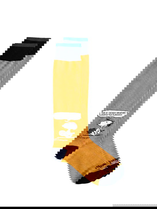 In The Box Calze In The Box Snoopy Center Court Giallo