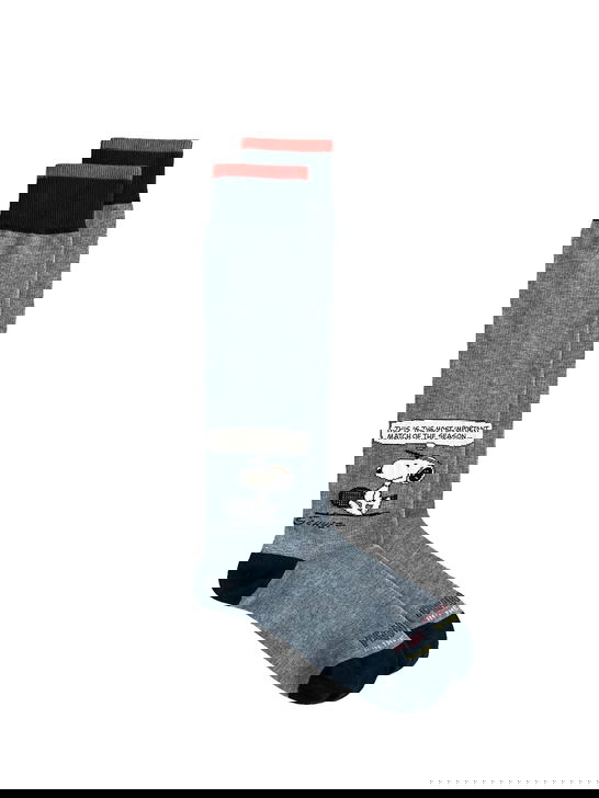 In The Box Calze In The Box Snoopy Center Court Grigio