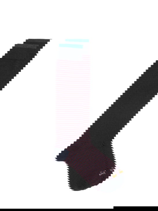 In The Box Calze In The Box Stripe Classic New Bordeaux