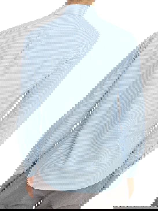 B.D. Baggies Camicia B.D. Baggies Oxford Bianco/Celeste