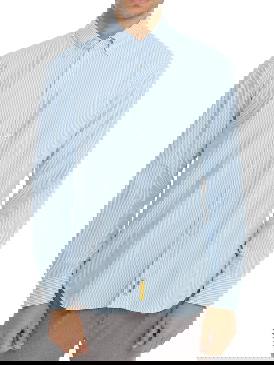 B.D. Baggies Camicia B.D. Baggies Oxford Bianco/Celeste