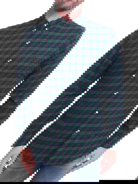 Polo Ralph Lauren Camicia Polo Ralph Lauren Check Verde