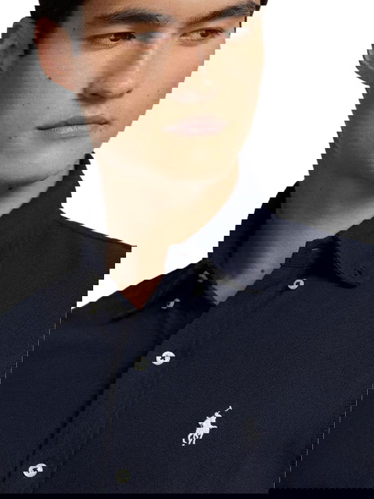 Polo Ralph Lauren Camicia Polo Ralph Lauren Mesh Blu