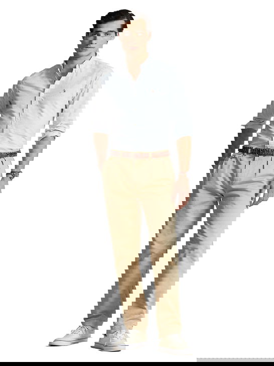 Polo Ralph Lauren Camicia Polo Ralph Lauren Oxford Azzurro