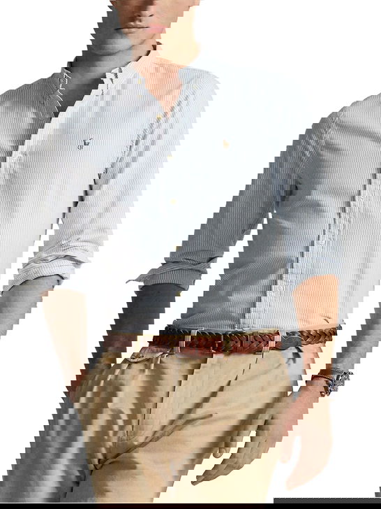 Polo Ralph Lauren Camicia Polo Ralph Lauren Oxford Azzurro