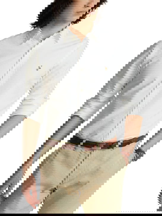 Polo Ralph Lauren Camicia Polo Ralph Lauren Oxford Bianco