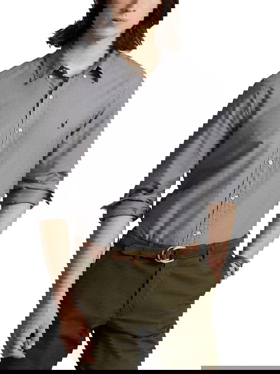 Polo Ralph Lauren Camicia Polo Ralph Lauren Oxford Grigio