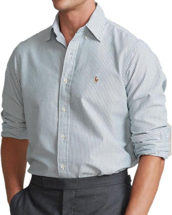 Polo Ralph Lauren Camicia Polo Ralph Lauren Oxford Verde