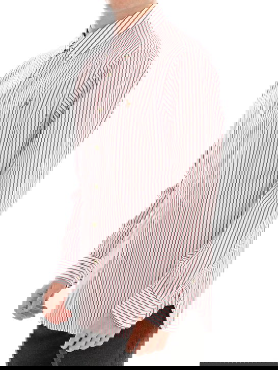 Polo Ralph Lauren Camicia Polo Ralph Lauren Pinpoint Rosso