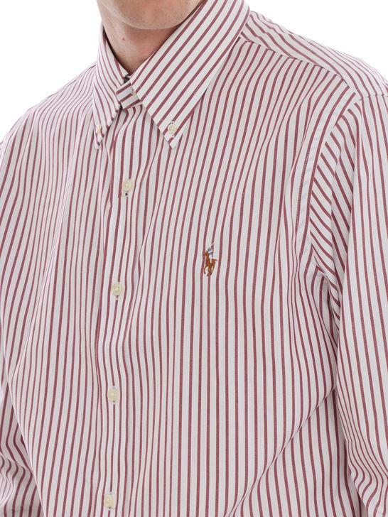 Polo Ralph Lauren Camicia Polo Ralph Lauren Pinpoint Rosso