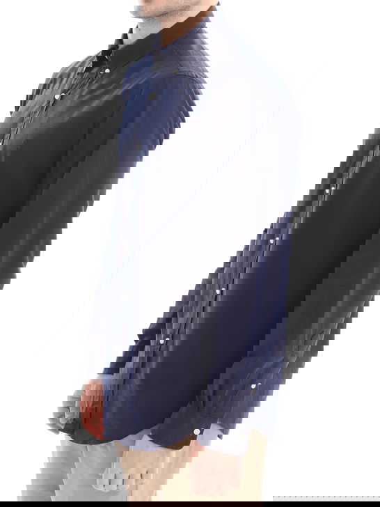 Polo Ralph Lauren Camicia Polo Ralph Lauren Seerusucker Blu