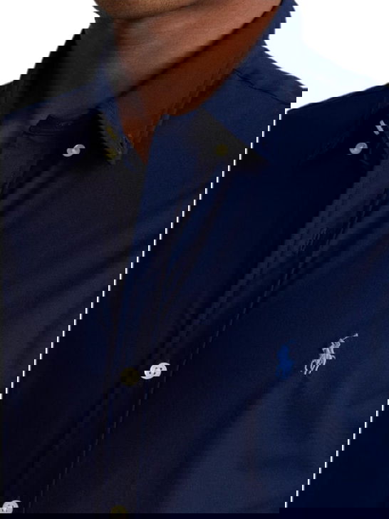 Polo Ralph Lauren Camicia Polo Ralph Lauren Stretch Blu