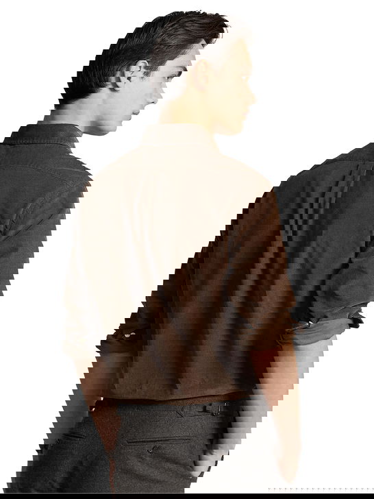 Polo Ralph Lauren Camicia Polo Ralph Lauren Velluto Marrone