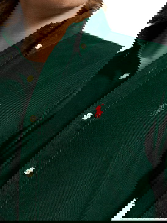 Polo Ralph Lauren Camicia Polo Ralph Lauren Velluto Verde